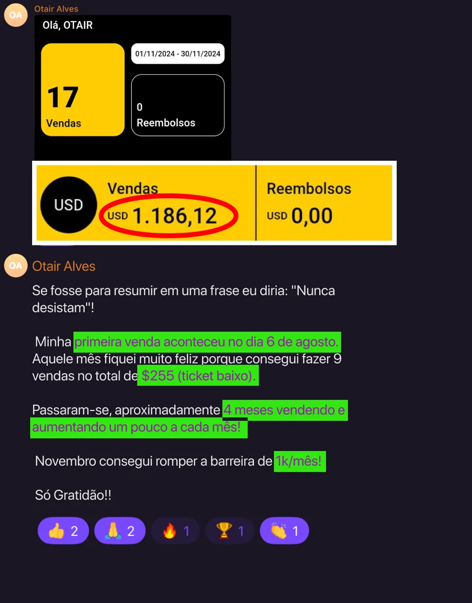 DEPOIMENTO 1